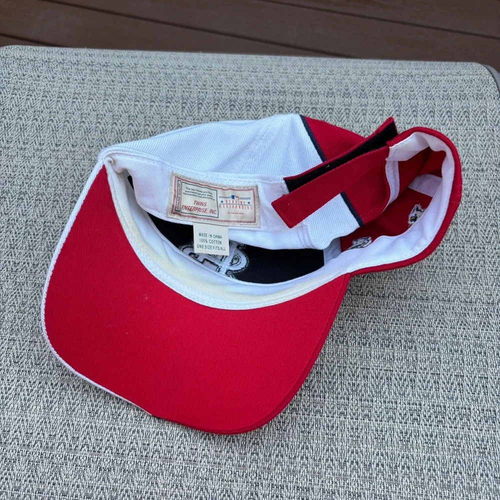 Twins Enterprise St Louis Cardinals Hat Mens OSFM Red White Good Adjustable Cap